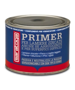 Primer per lamiere zincate in alluminio, 500 ml - saratoga